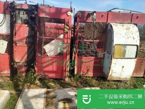 河南出售二手金豪施工電梯