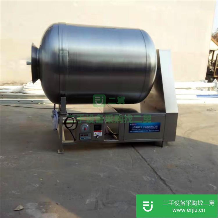 山東出售二手不銹鋼真空滾揉機
