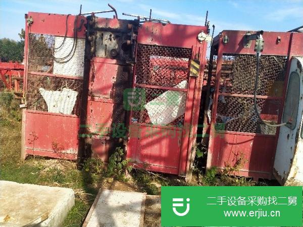 河南出售二手金豪施工電梯