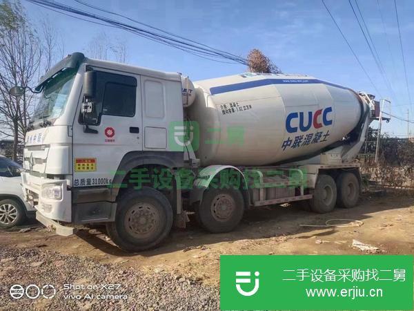 四川出售二手豪沃攪拌車拉22方國五排放可分期付款