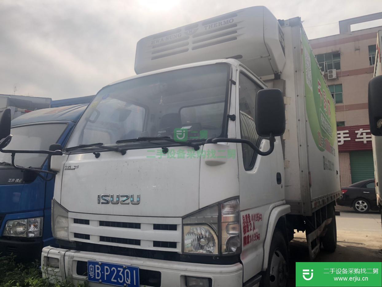 廣東出售二手慶鈴98馬力國五冷藏車