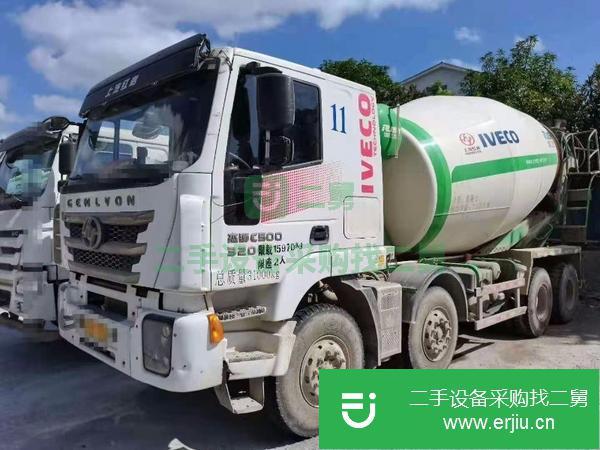 江蘇出售二手紅巖杰獅輕量化攪拌車車況精品