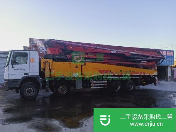 河北出售二手徐工53米K系列泵車 原版原漆 車況干凈如新