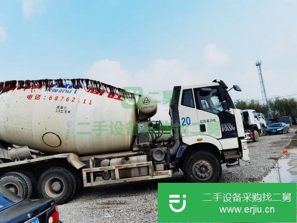 江西出售國四解放14方攪拌車 手續齊全包提檔過戶