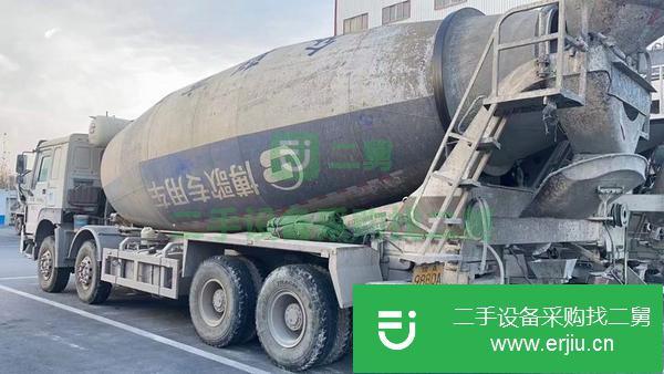 河南出售二手豪沃攪拌車國五排放大20方