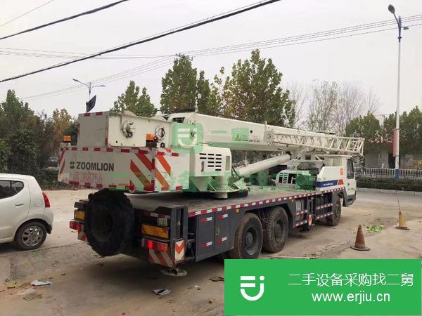 河南出售二手中聯重科QY25VF五節39.5米主臂國四吊車