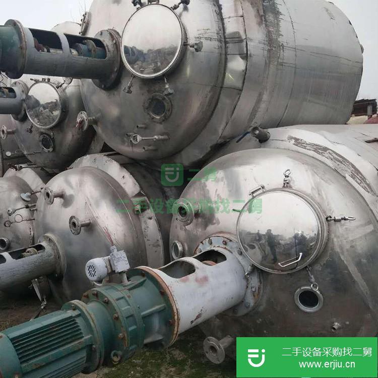 山東出售二手搪瓷1噸反應釜