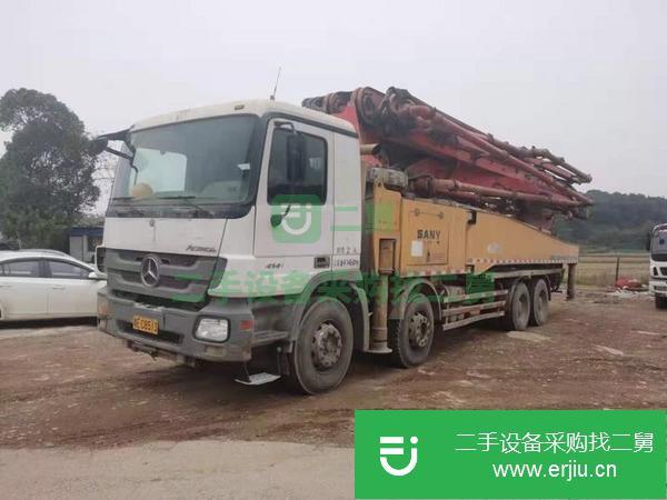 湖南出售二手三一52米泵車手續齊全包過戶