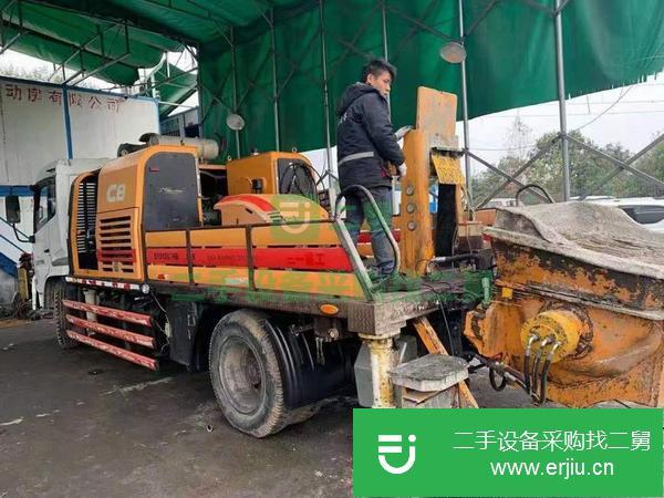 湖南出售二手三一10020國四車載泵車況精品