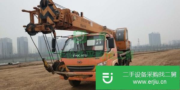 河南出售二手天億八噸國四吊車手續齊全,剛審過車,油電兩用