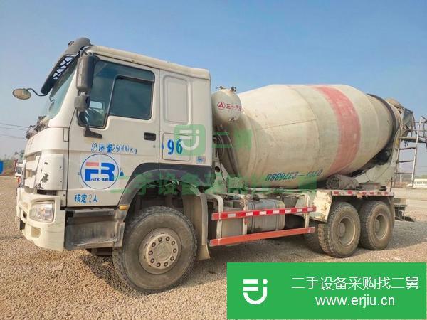 河北出售二手國四豪沃12方攪拌車車原版全手續包提檔過戶可按揭付款