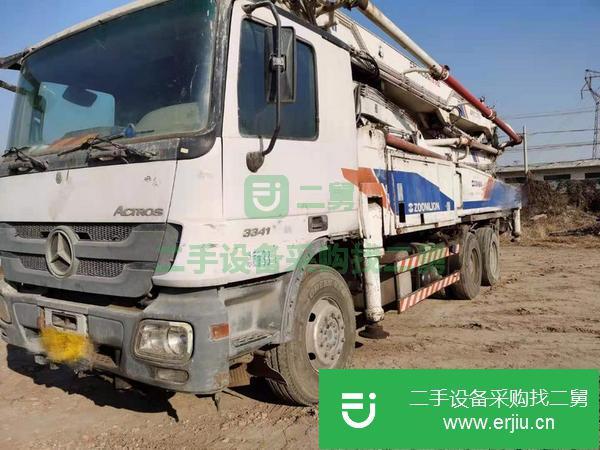 湖南出售二手中聯47米泵車精品車況，車輛手續齊全