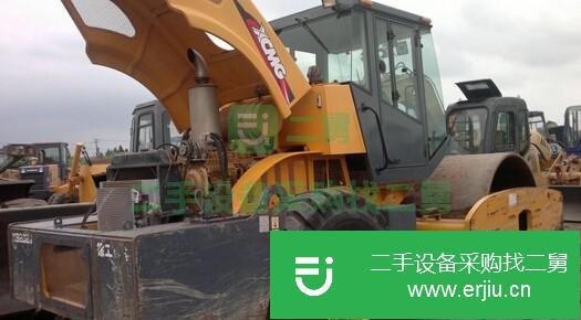 山西出售二手26噸震動壓路機徐工