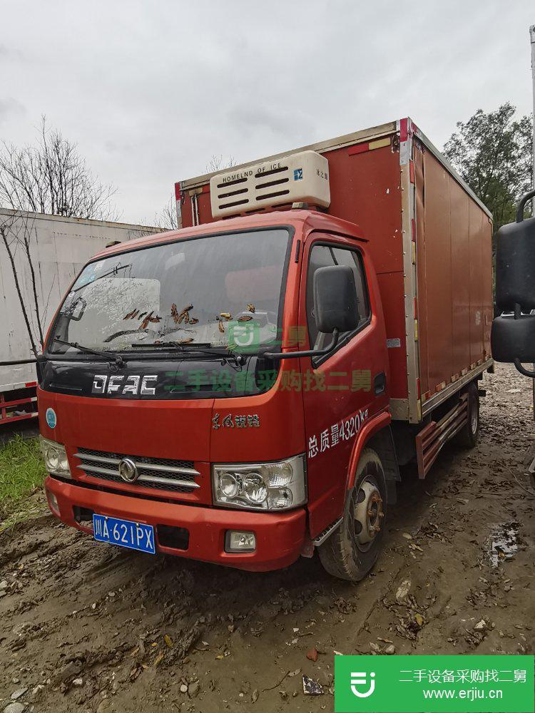 四川出售二手東風多利卡冷藏車115馬力國四冷藏車車況好，性能良好