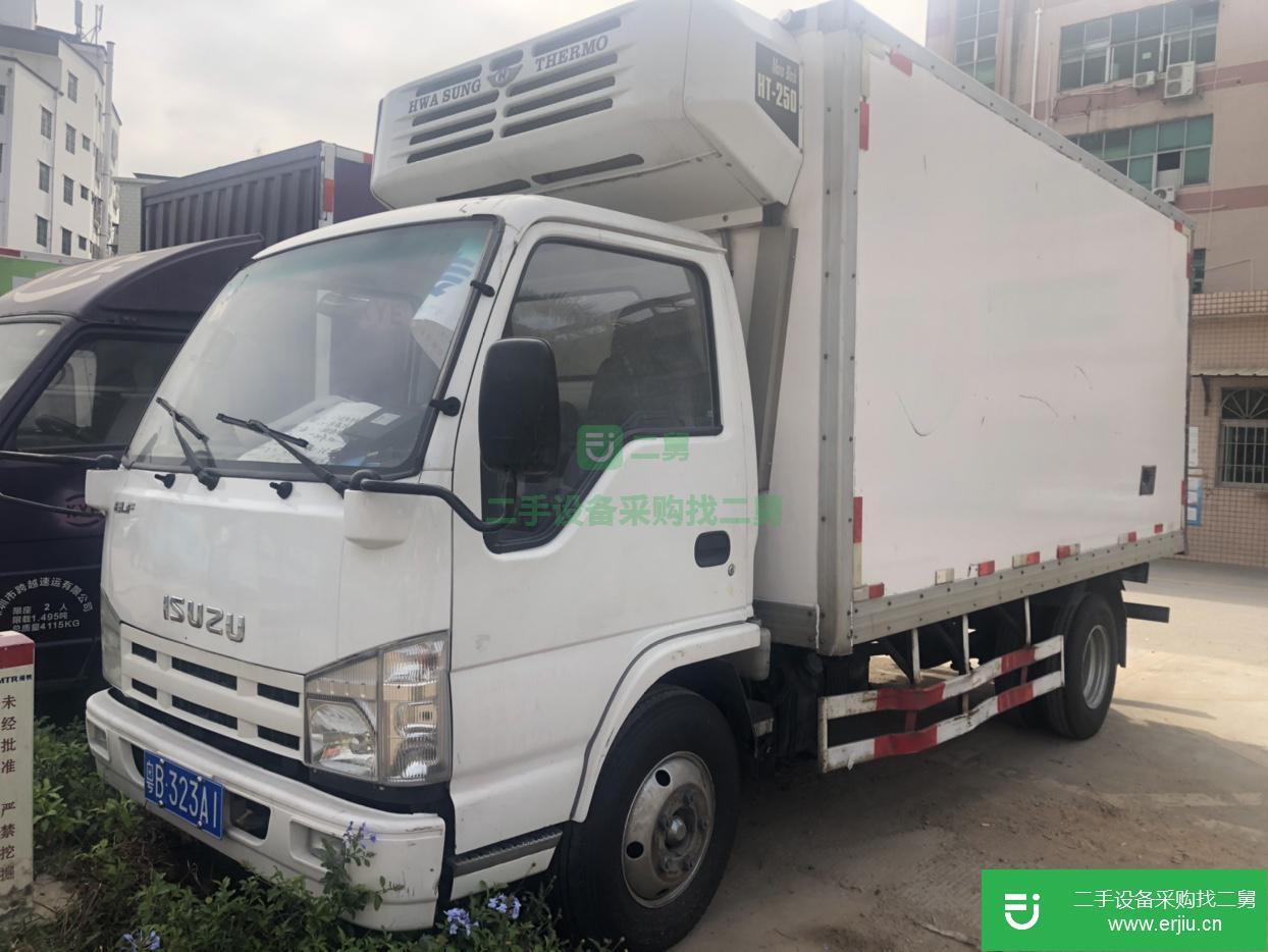 廣東出售二手慶鈴98馬力國五冷藏車