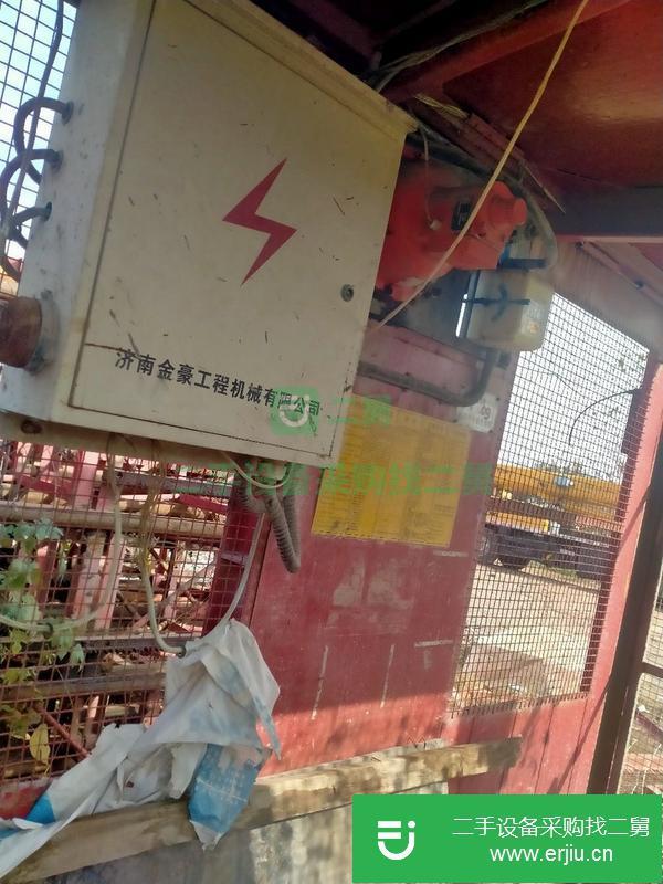 河南出售二手金豪施工電梯