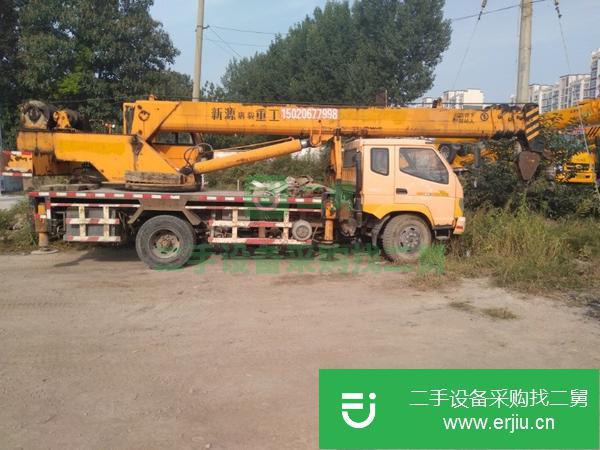 山東出售二手新源十二噸吊車手續齊全
