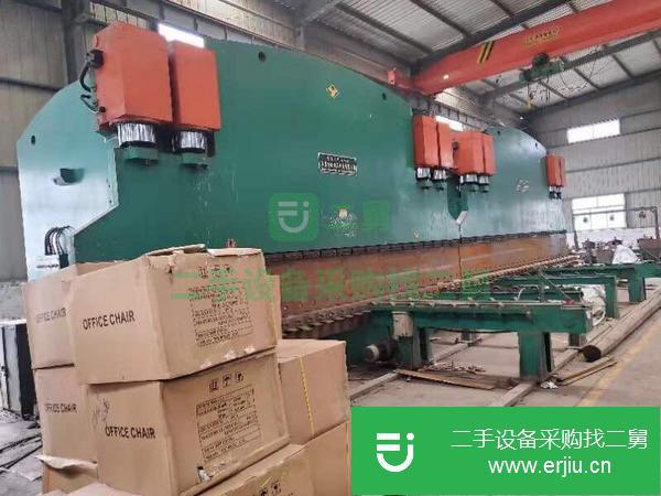 河北出售二手1600噸14米雙機聯動折彎機