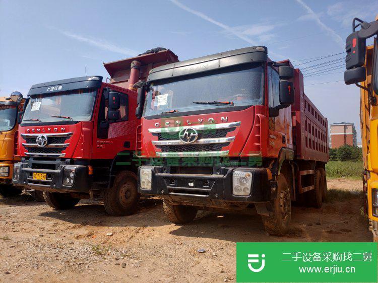 江西出售二手上汽紅巖國(guó)四后八輪自卸車
