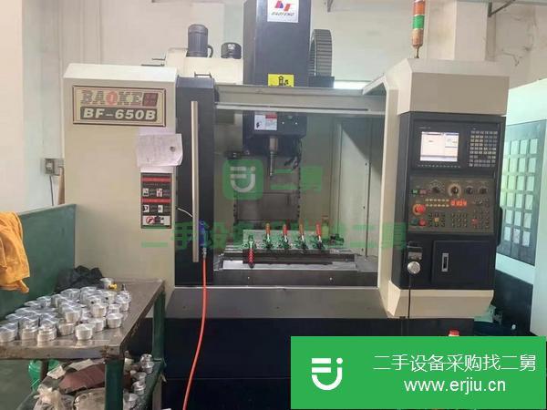 重慶出售二手寶峰650加工中心，三軸線軌，主軸直連12000轉，BT40刀臂式刀