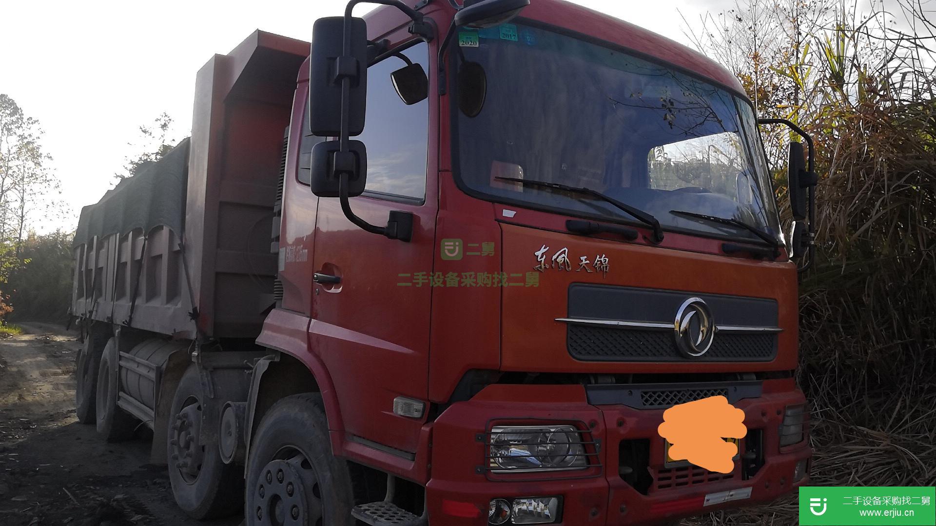 湖北出售二手東風天錦280馬力國四自卸車