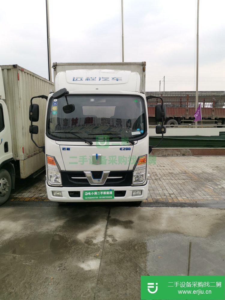 四川出售二手遠程輕卡150馬力箱式貨車