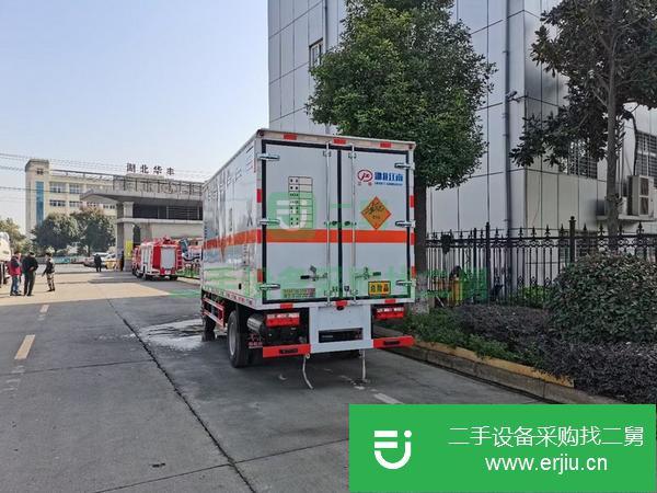 湖北出售二手東風D6國六黃牌危險品運輸車
