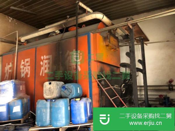天津出售二手2噸鏈條熱水鍋爐