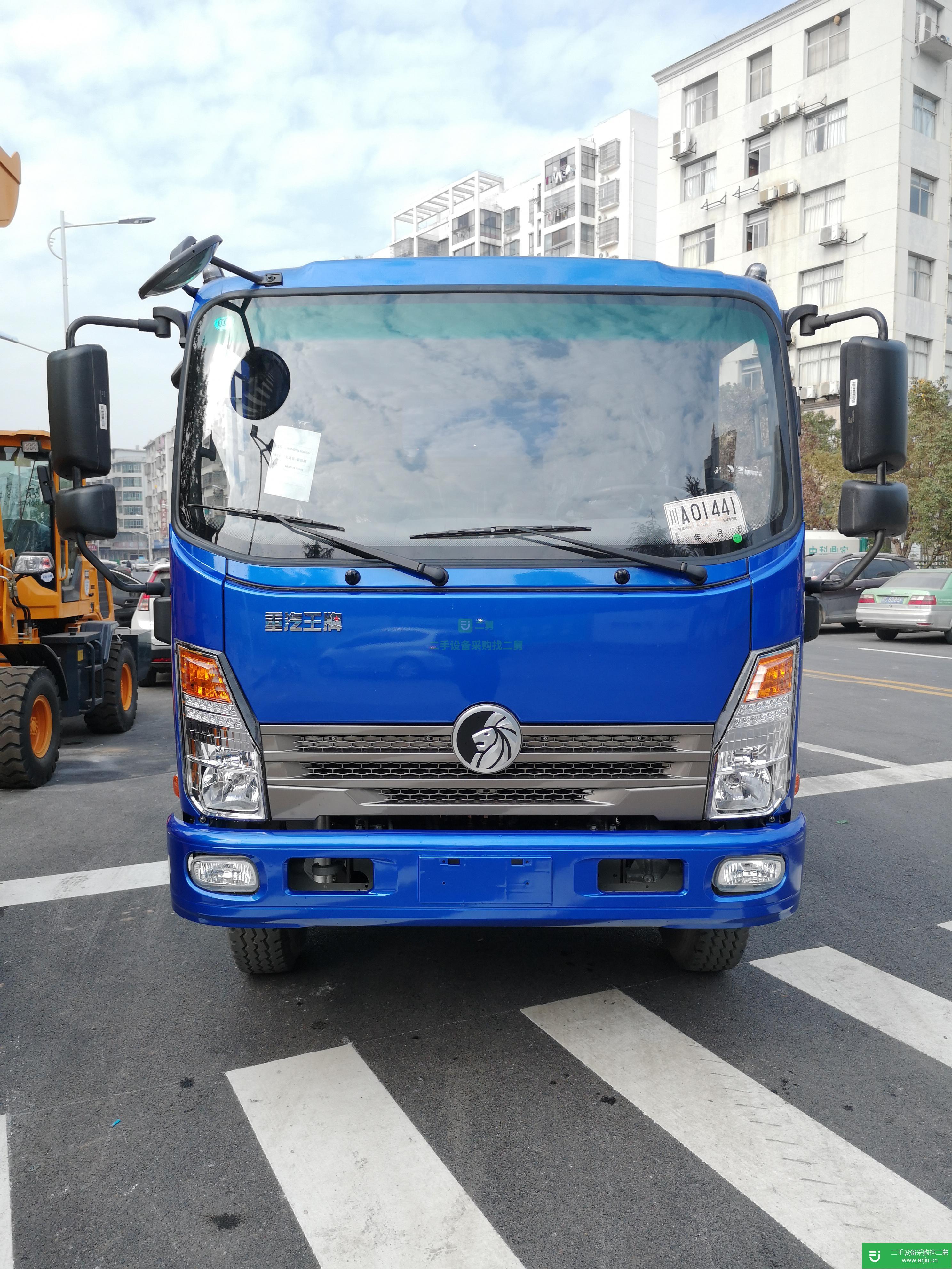 江西出售二手重汽王牌140馬力國五自卸車