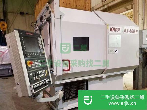 山東出售二手德國卡普數控蝸桿磨齒機型號KX300P