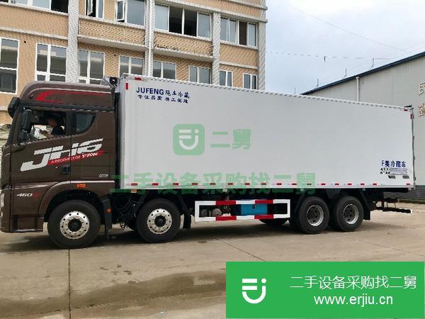 寧夏出售二手東風天龍9.6米460馬力冷藏車