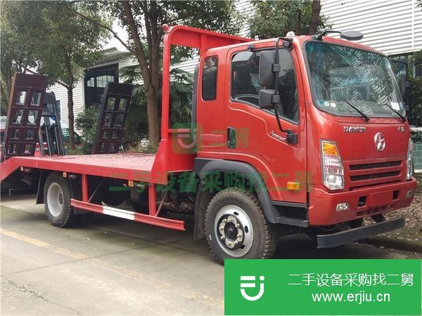 廣東出售二手大運(yùn)平板運(yùn)輸車全柴150馬力