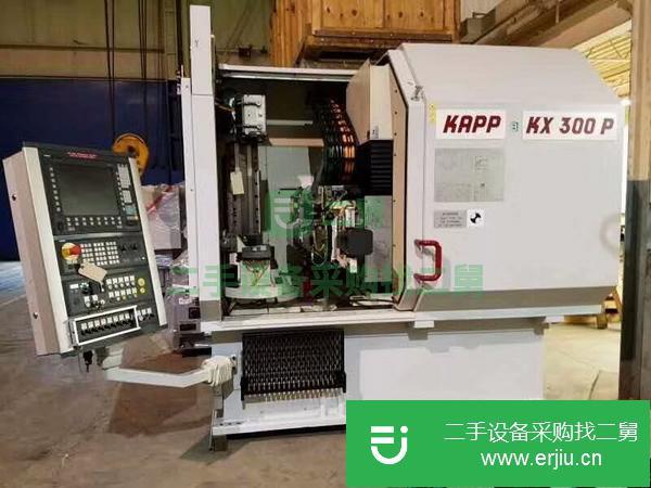 山東出售二手德國卡普數控蝸桿磨齒機型號KX300P