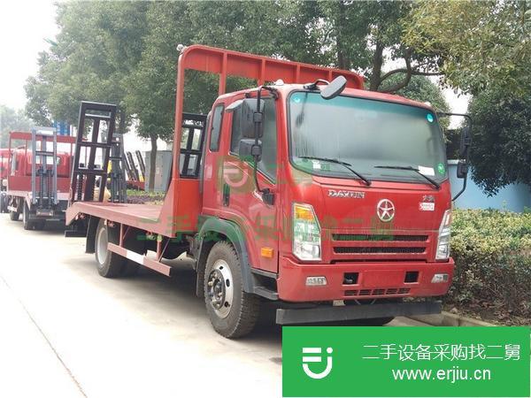 廣東出售二手大運平板運輸車云內130馬力國五發動機