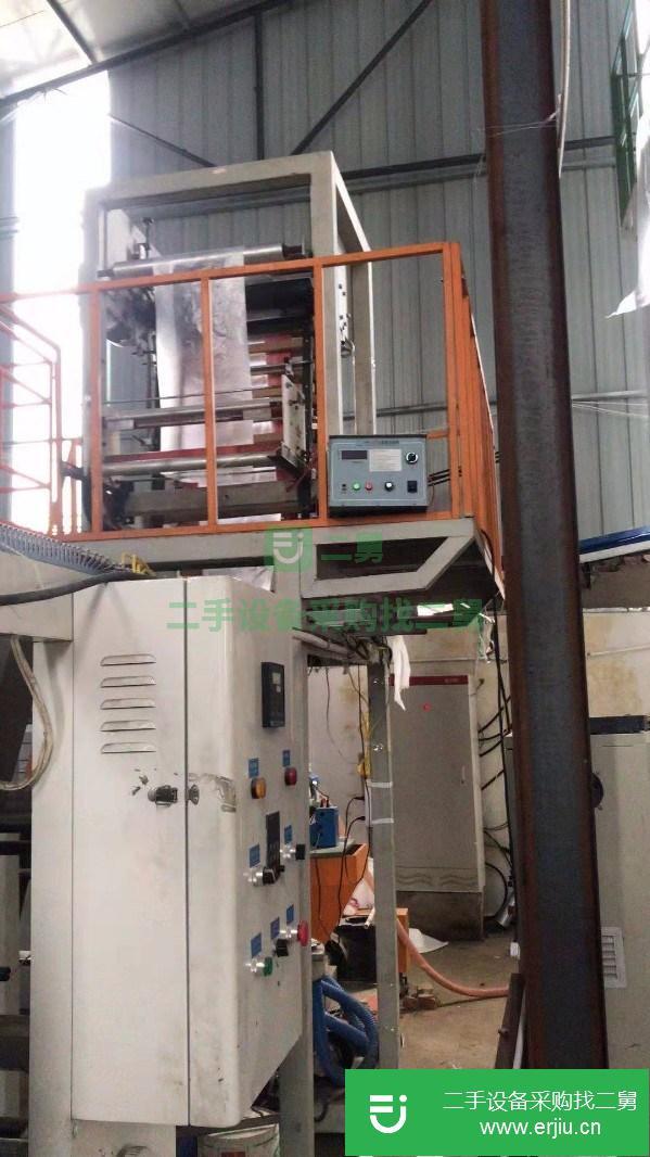 安徽出售二手700型55螺桿單螺桿吹膜機