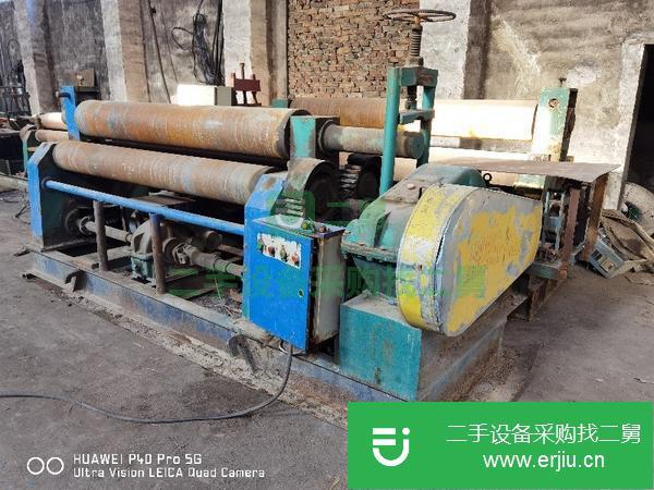 浙江出售二手實(shí)心經(jīng)濟(jì)型W11-20*2200機(jī)械自動(dòng)卷板機(jī)
