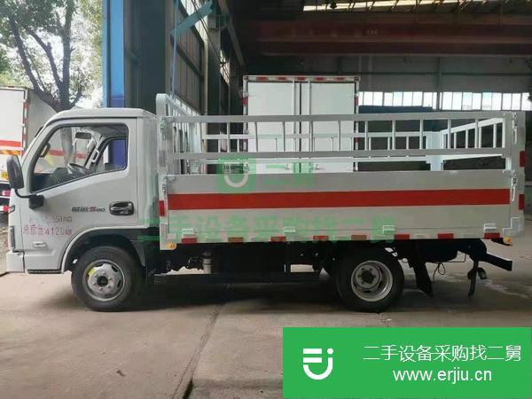 遼寧出售二手國六躍進(jìn)3米3蒼欄式氣瓶運輸車