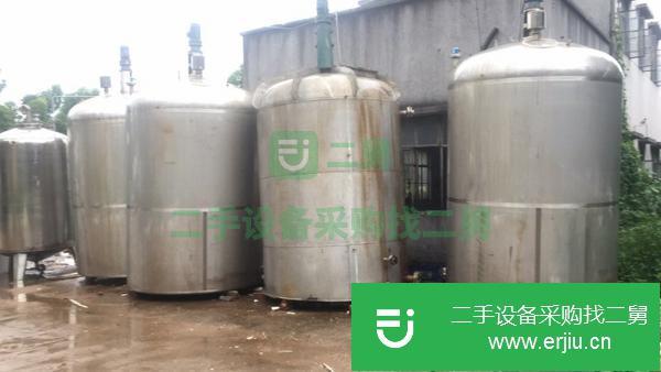江西出售二手不銹鋼儲罐