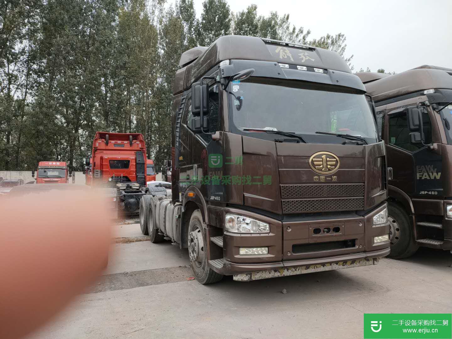 山東出售二手一汽解放J6P460馬力國五牽引車