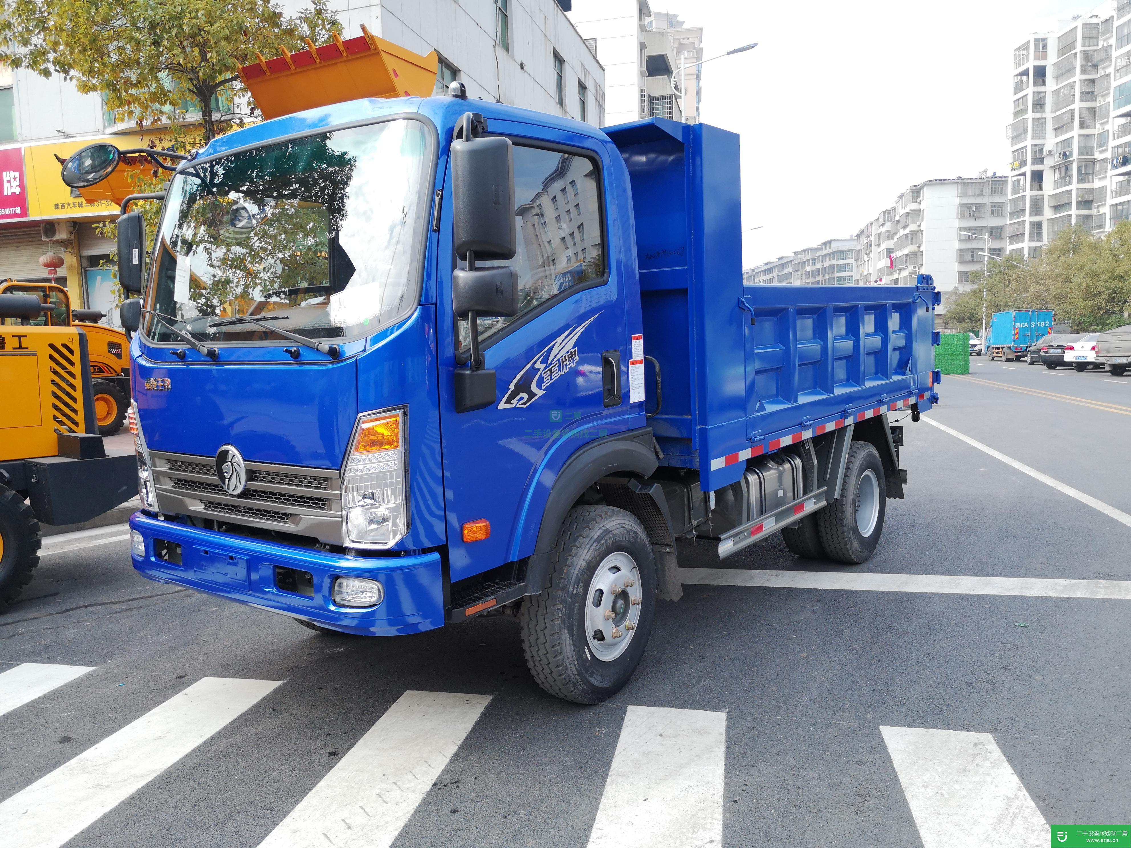 江西出售二手重汽王牌140馬力國五自卸車