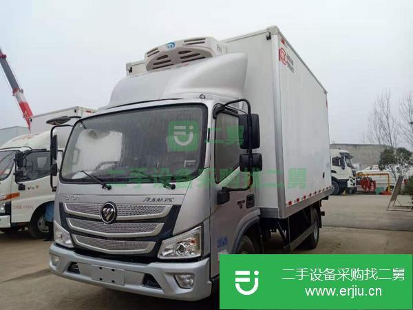 廣西出售二手福田歐馬可4.2米國五130馬力冷藏車