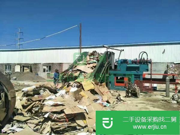 河南出售二手全自動廢紙打包機