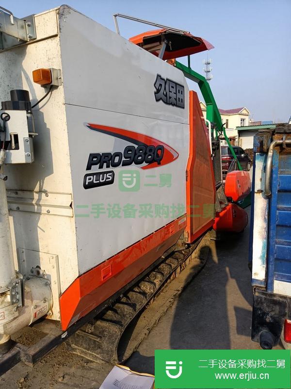 上海出售二手久保田988plus收割機
