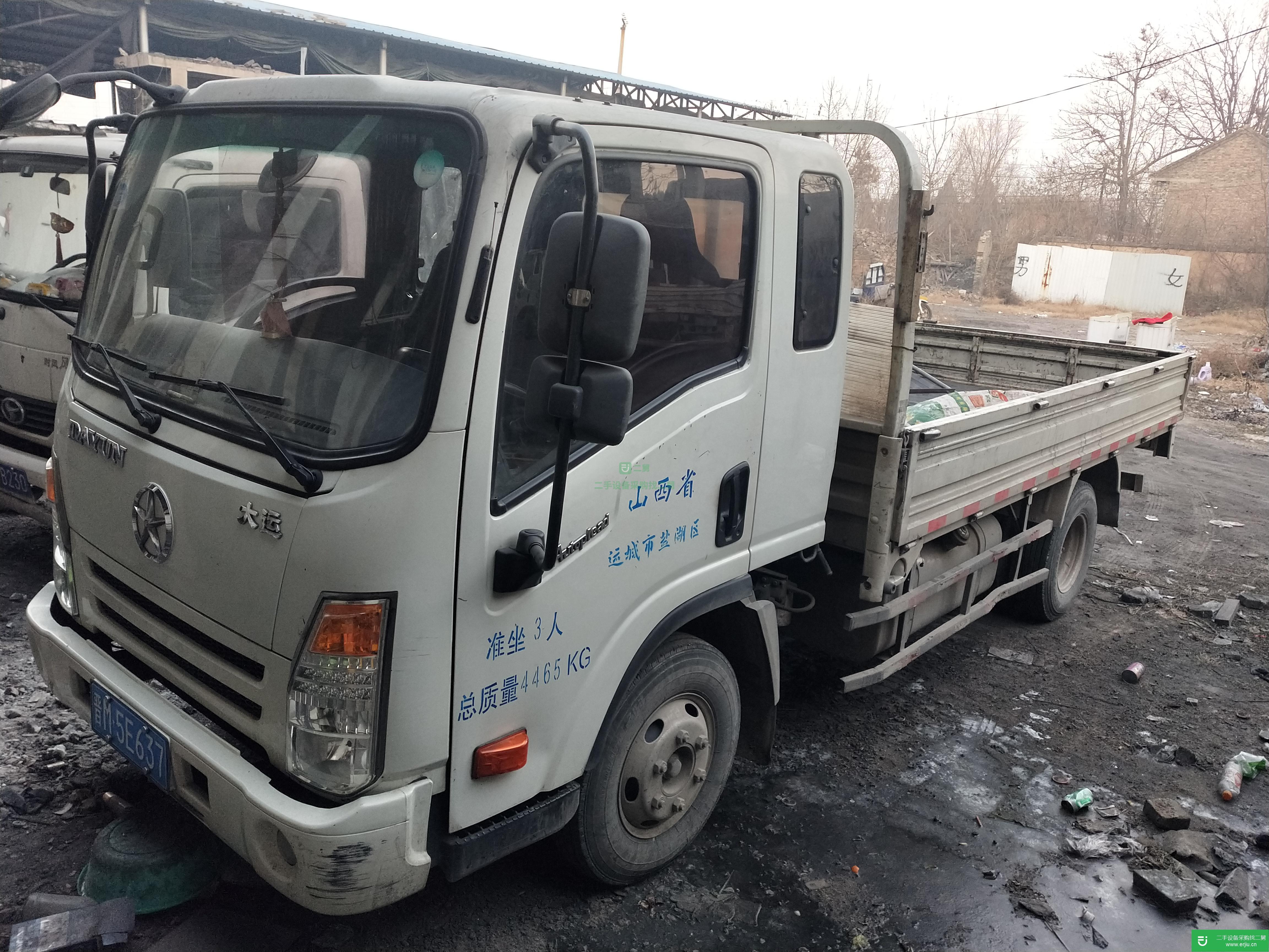 山西出售二手大運輕卡120馬力國四載貨車