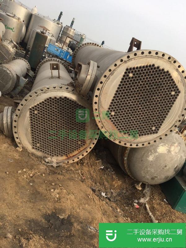 福建出售二手不銹鋼冷凝器