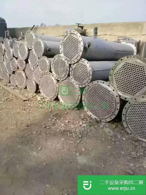 河南出售二手不銹鋼冷凝器