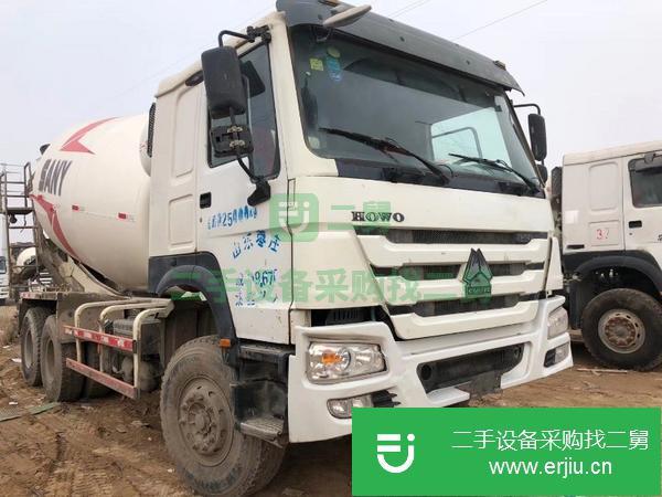 江西出售二手豪沃商混攪拌車12方手續(xù)齊全