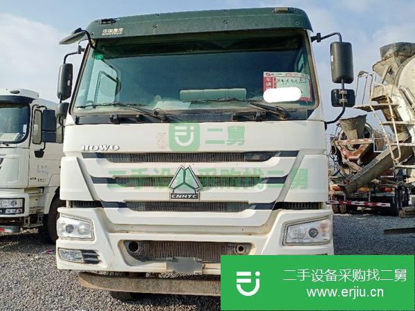 山東出售二手豪沃攪拌車大14方380馬力車況好
