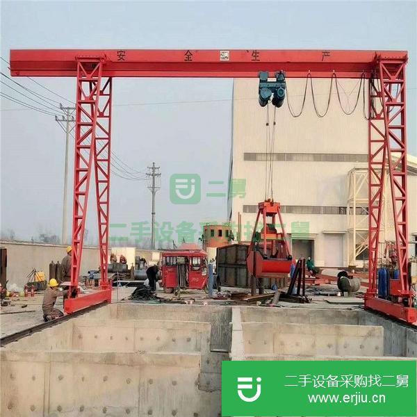 山東出售二手10噸龍門吊 跨度22米