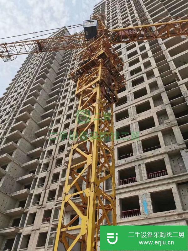河北出售二手10年廣西建機6018--8塔吊